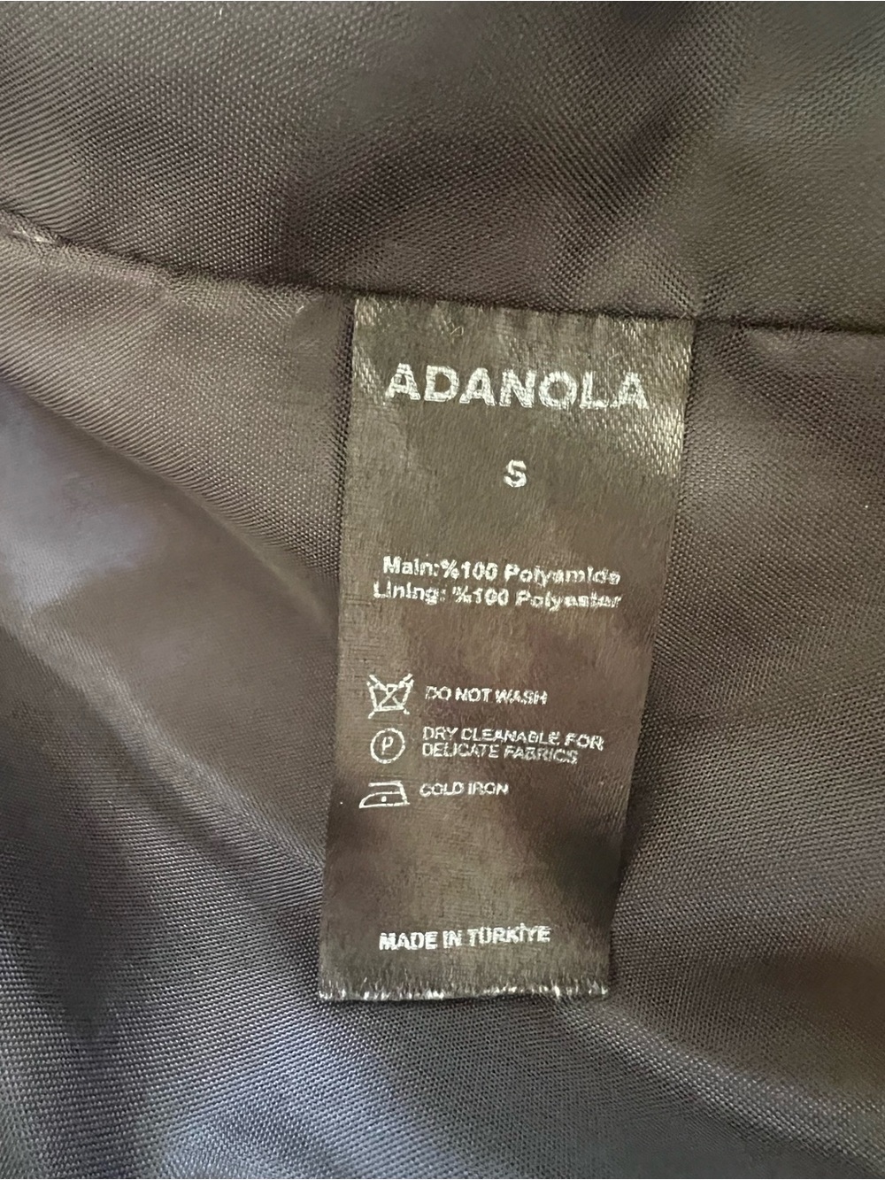 Adanola Black Quilted Button-Front Puffer Jacket - Picture 9 of 10